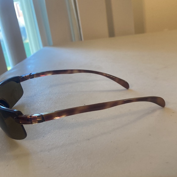 RAY BAN RB4051 642/83 TORTOISE SHADE BROWN SLEEK POLARIZED RIMLESS SUNGLASSES main image 5